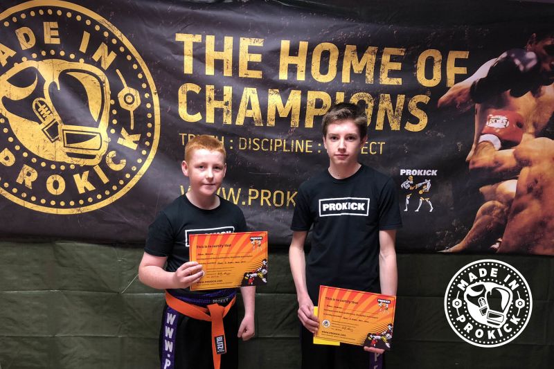 Adam & Adam were the only two other ProKickers going for a grade apart from the yellow belts and it all happened on 22nd Sept 2018