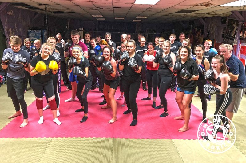 Pictured here are the ProKickers who all finished their ProKick 6-weeks of #kickboxing at the #ProKickGym in Belfast on Tuesday 8h October 2019.
