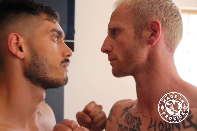 Face Off with Darran McMllan and Nikolas Konstantinou at the Stormont Weigh-ins