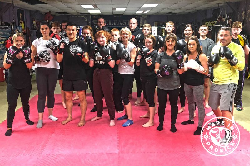 The Monday night class were put through a tough basic pad session on Monday 1st October 2018.