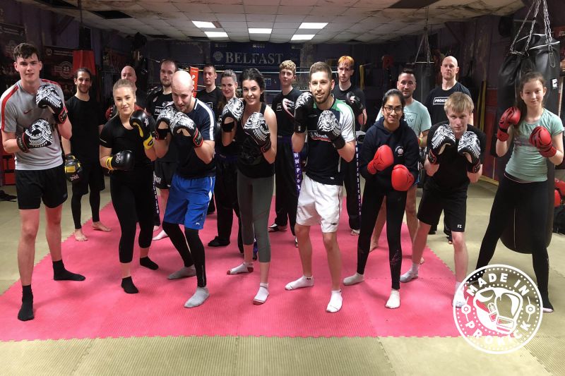 Well done you all finished 6 weeks of ProKick kickboxing on March 29th 2018