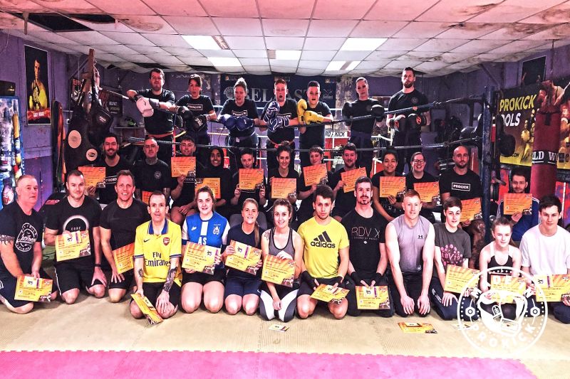 Grading Day 15Th Dec 2019 ProKick members from raw novice right up senior brown Belts achieved their next levels and for some, the hard work really starts now.