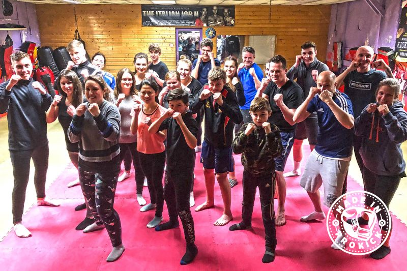All the newcomers (pictured) had their first taste of ProKick's no-nonsense approach to fitness, ProKick kickboxing style - and it all kicked-off Thursday 31st JAN ​at 8:15pm.
