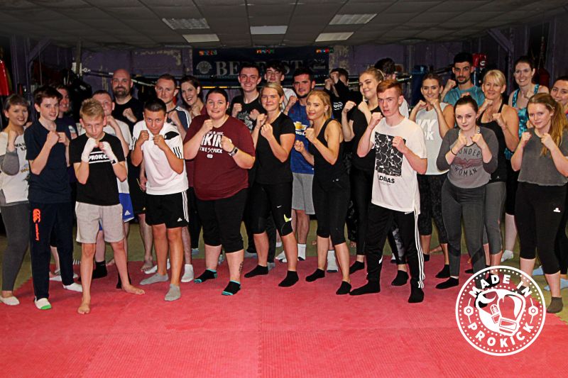 A New kickboxing Group at the ProKick Gym in Belfast