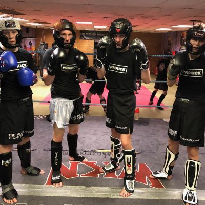 Teen Fighters - Four of the next Generation who will compete on the Fight-card for June 30th at the Stormont Hotel in Belfast
