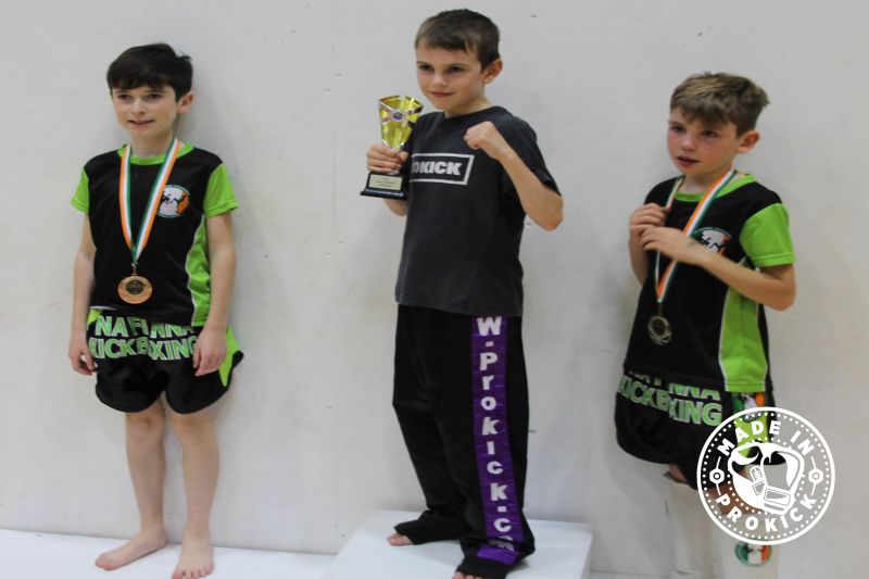 Cain Toner wins tournament as the ProKick Kids hit Galway for the 2018 IKF Junior National Light Contact Championships